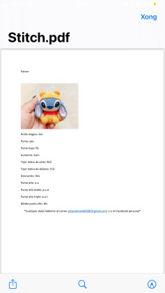 Patrón de crochet de muñeco con orejas grandes y sombrero