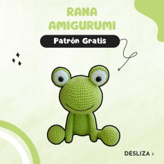 Patrón de Rana Amigurumi Gratis para Tejedores Creativos
