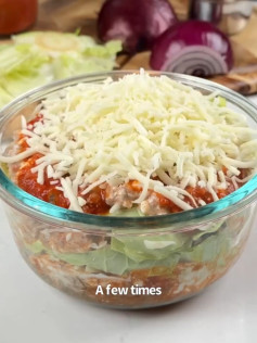 Protein-Packed Cabbage Lasagna Delight