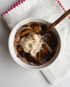 Protein-Packed Peanut Banana Swirl Delight