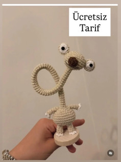 Sevimli Örgü Dinozor Amigurumi Yapımı