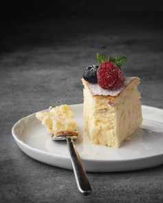 Шелковистый хлопковый чизкейк с шоколадной ноткой