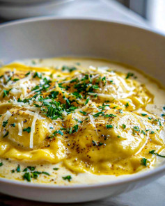 Sốt Kem Dành Cho Món Ravioli Ngon Như Nhà Hàng