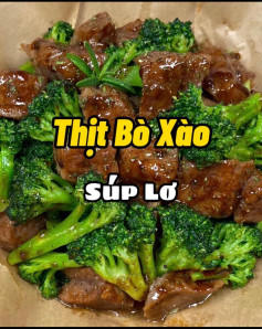 Thịt Bò Xào Súp Lơ Giòn Ngọt Đỉnh Cao