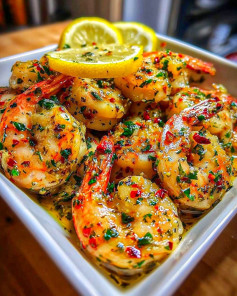 Tôm Bơ Tỏi Chanh Ngát Hương, Đậm Đà Thảo Mộc