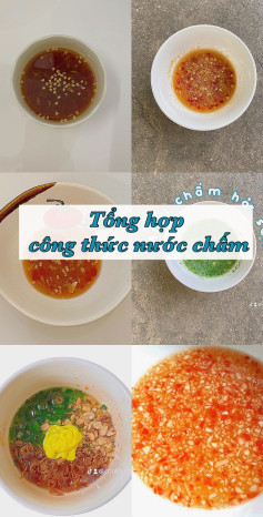 Tuyệt Phẩm Nước Chấm Đa Sắc Cho Mọi Món Ăn Ngon