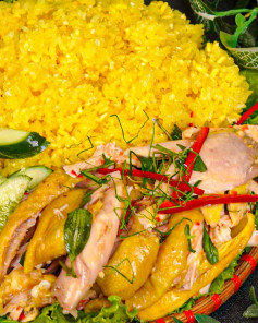 Xôi Gà Lá Chanh Không Cần Nếp Vẫn Dẻo Thơm Ăn Là Ghiền