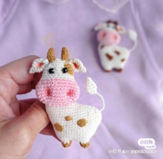 Adorable Crochet Cow Pattern for Beginners and Experts Alike