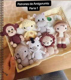 Adorables Amigurumis de Animales: Colección de Patrones Parte 1