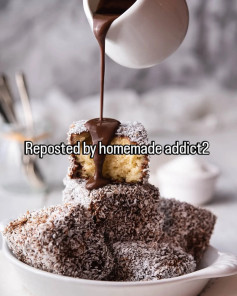 Aussie Coconut Chocolate Delight Squares