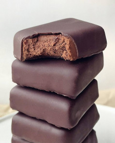 Банановые трюфели в шоколадной глазури