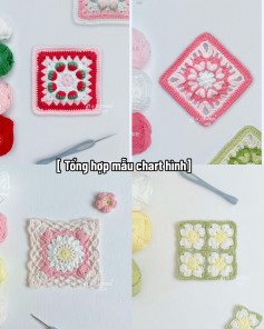Beautiful Crochet Square Patterns: A Collection of Creative Designs
