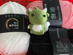 Biểu đồ chi tiết hướng dẫn móc len rồng mini dễ hiểu