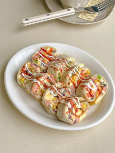 Burrito Trứng Phô Mai Rau Củ - Bữa Sáng Đầy Năng Lượng