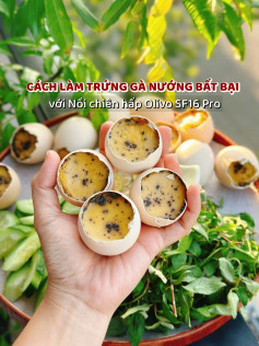 CÁCH LÀM MÓN TRỨNG GÀ NƯỚNG BẤT BẠI