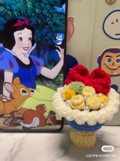 CHART BÓ HOA MINI BẠCH TUYẾT