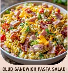 Club Sandwich Pasta Salad