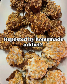 Coconut Chocolate Clusters with Peanut Crunch