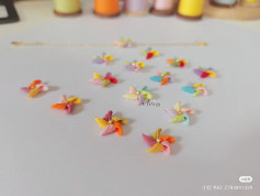 Colorful Crochet Pinwheels: A Playful Yarn Design Chart