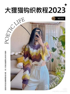 Colorful Zigzag Crochet Sweater Tutorial 2023 with Poetic Life Design