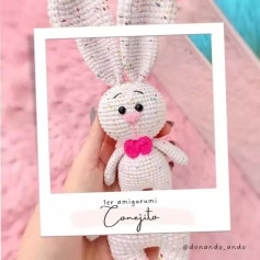 Conejito Amigurumi: Patrón Fácil y Detallado para Principiantes