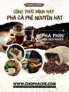 Công thức mình pha cà phê phin