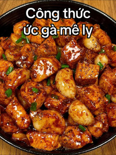 Công thức nấu ức gà không khô