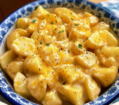Creamy Cheesy Slow-Cooked Potato Delight