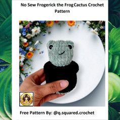 Create Your Own Frog Cactus with This Crochet Pattern