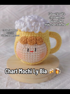 Crochet Pattern: Mochi Beer Mug for Cute Creations