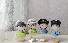 Crochet Police Officers: Cute Miniature Uniformed Characters