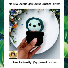 Crochet Your Own No-Sew Cactus Lion: Easy Pattern Guide