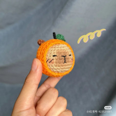 Cute Amigurumi Orange Animal Crochet Pattern for Beginners
