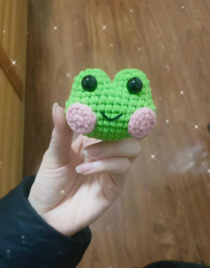Cute Crochet Frog Pattern for Beginners