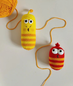 Cute Crochet Worms: A Fun and Easy Amigurumi Pattern