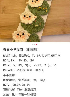 Cute Spring Lamb Crochet Pattern with Step-by-Step Instructions