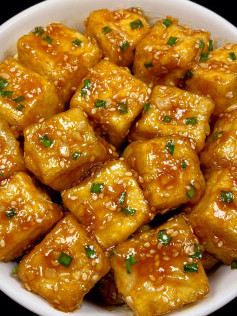 Đậu Hũ Chiên Sốt Đậm Đà Thơm Ngon, Gây Nghiện Mỗi Bữa Cơm