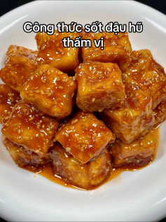 Đậu Hũ Sốt Mè Đậm Đà Hương Vị