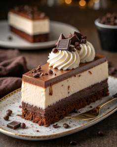 Delicia de Chocolate y Café en Capas