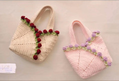 Elegant Floral Crochet Bags for Stylish Everyday Use