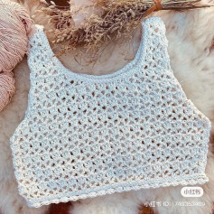 Elegant Hand-Crocheted Summer Tank Top Pattern for Beginners