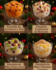 Ensaladas Navideñas Saludables: Frescura y Sabor para tus Fiestas