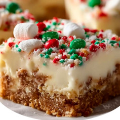 Festive No-Bake Marshmallow Magic Bars
