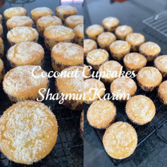 Fluffy Coconut Delight Cupcakes