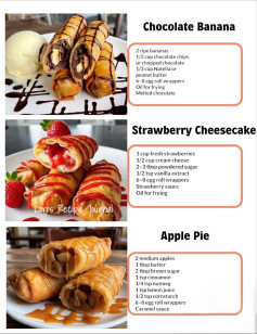 Fruit Dessert Rolls