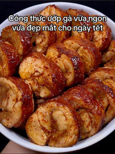 Gà Cuộn Ngũ Vị Giòn Rụm, Đậm Đà Ngày Tết