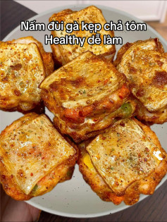 Gà Kẹp Chả Tôm Nướng: Thơm Ngon, Bổ Dưỡng, Dễ Chế Biến