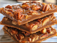 Golden Caramel Pecan Bark Bliss