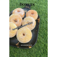 Golden Vanilla Sugar Donuts Delight