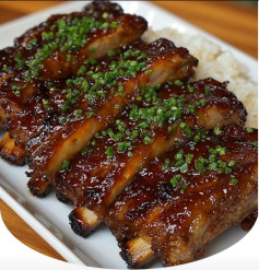 Honey Garlic Ribs
